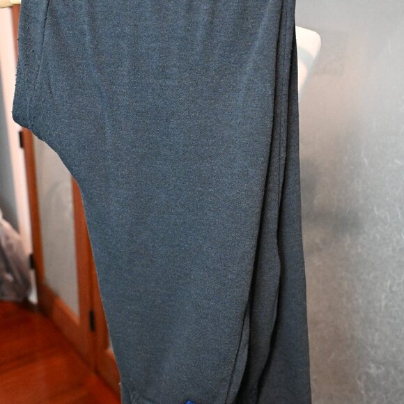 Aviator Nation Wide Leg Sweatpants Size XL Charcoal Grey - Picture 3 of 5